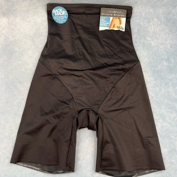 Slim Shaper by Miracle Brands Shaping Shorts S 4-6 - Picture 4 of 8